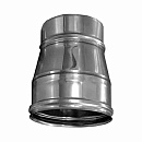 Переходник D 115/135 для дымохода из нержавеющей стали Прок с доставкой в NAME