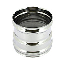 Соединитель мама-мама D 120 для дымохода из нержавеющей стали Прок по цене 292 руб.